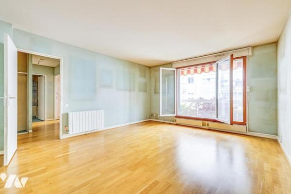 2 pièces avec balcon filant sur jardin