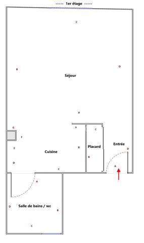Studio 28,41m2 en très bon état à vendre Paris 4e Marais