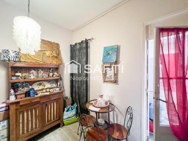 Bordeaux Centre : Local Pro + Appartement T3 + Cave Voûtée