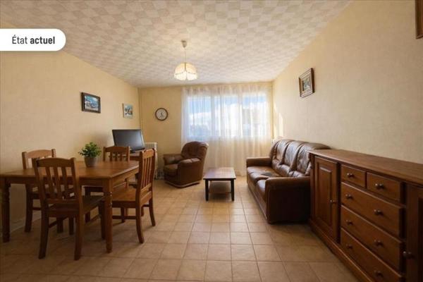 Appartement à vendre 99 900 € Tours 3 p 61 m² DPE E