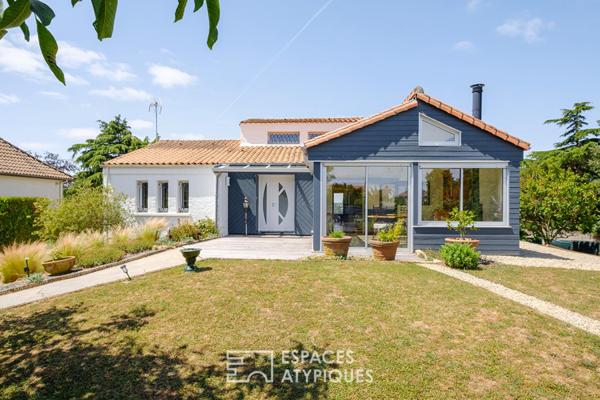 Maison d’architecte avec vue panoramique aux portes de la ville