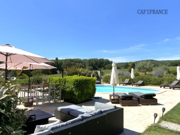 Domaine dans le Luberon - 2,6 ha - 1100 m2 - à vocation de tourisme de luxe et événementiel