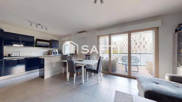 T3 ULTRA LUMINEUX GRANDE TERRASSE VUE DEGAGEE