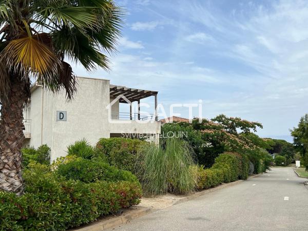 Appartement T2 bord de mer 34m² jardin parking