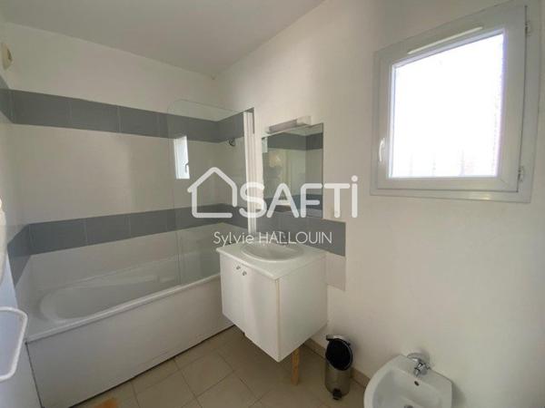 Appartement T2 bord de mer 34m² jardin parking