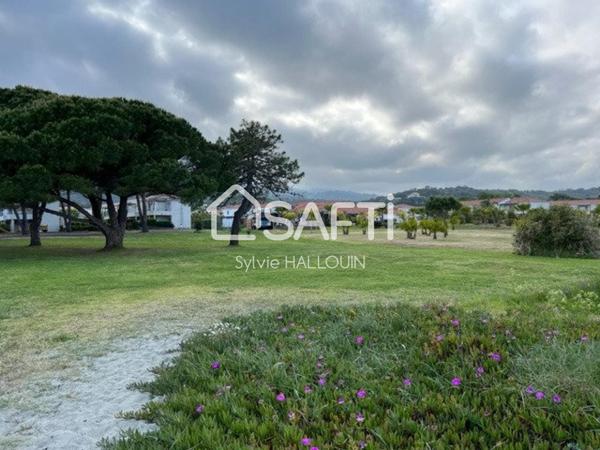 Appartement T2 bord de mer 34m² jardin parking