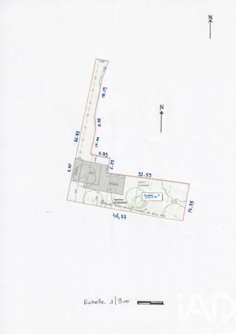 Terrain à vendre 905 m² Basse-Goulaine