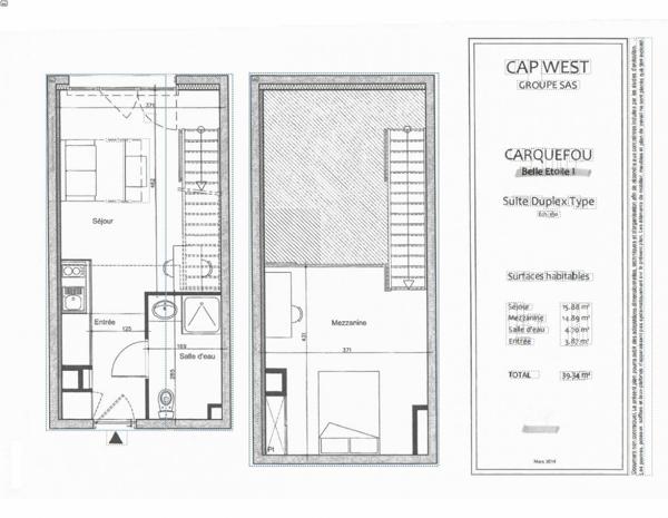 INVESTISSEMENT LOCATIF – Carquefou – Résidence Affaires Cap West - Carquefou Belle Etoile - 5.51 % de rentabilité