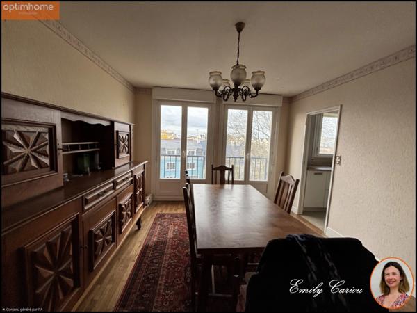 À vendre – Appartement T3 lumineux à Lorient (Nouvelle Ville)