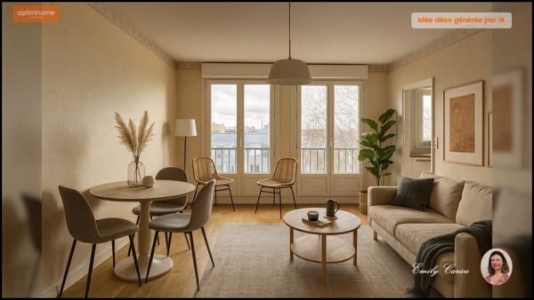 À vendre – Appartement T3 lumineux à Lorient (Nouvelle Ville)