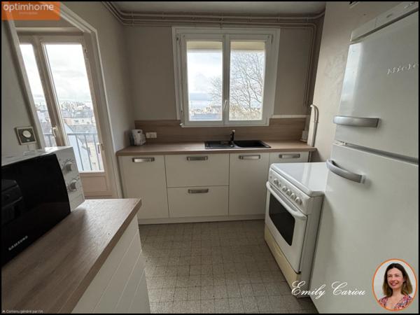 À vendre – Appartement T3 lumineux à Lorient (Nouvelle Ville)