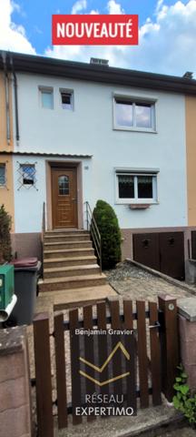 Munster (68140) Jolie maison jumelée avec jardin plein sud, lumineuse, 3 chambres