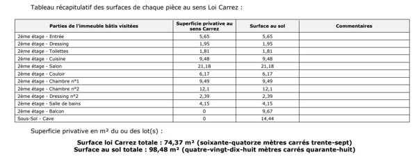 Vente Appartement74 m² - 3 Pièces - GARCHES (92380)