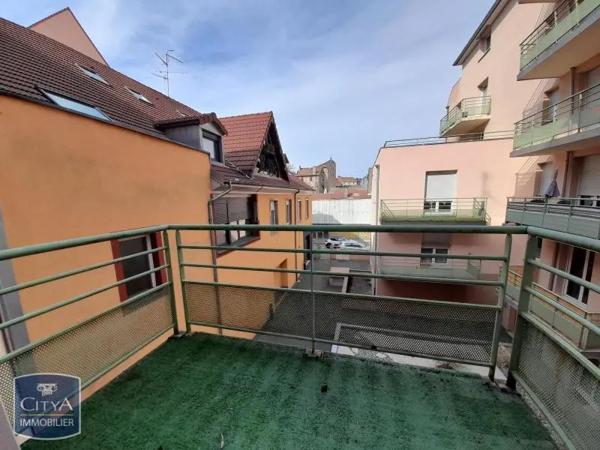 Appartement à louer 1 pièce 23.27m² Belfort (90000)