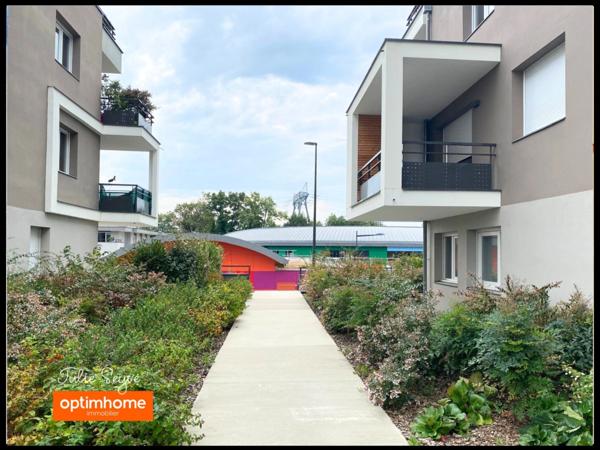 A louer ORNEX , superbe appartement T3 de 82m² meublé avec terrasse et garage