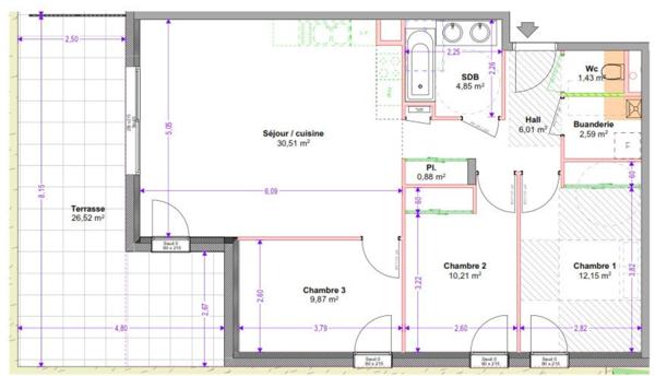 Nouvelle résidence sécurisée à Tignieu au calme