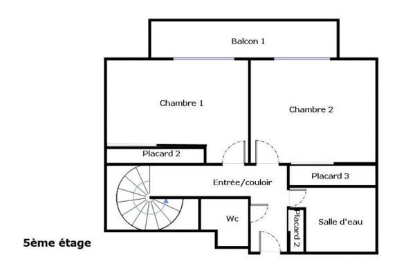 Appartement 4 pièces - 98 m²
