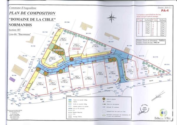 Terrain à vendre 312 m² Angoulême