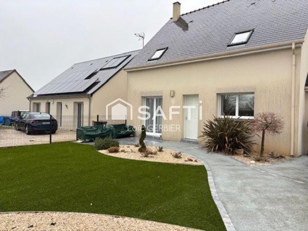 Maison familiale récente 5 pièces – 105 m² – Saunay (37110)