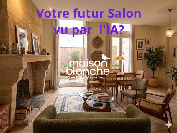 BORDEAUX CHARTRONS / CITE MONDIALE : JOLI T2 DE 42.55m² ON TRES BON ETAT  AVEC TERRASSE DE 8m² AU CALME, ...