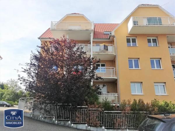 Appartement à louer 2 pièces 44.3m²