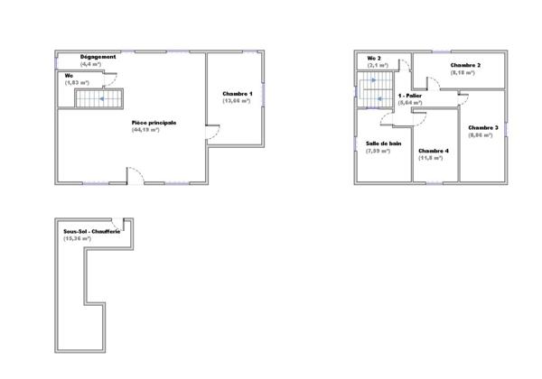 Maison 5 pièces - 140 m²