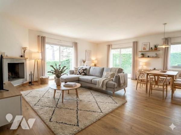 EXCLUSIVITE sur les hauteurs de VERNAISON belle maison de plain-pied de 125 m²