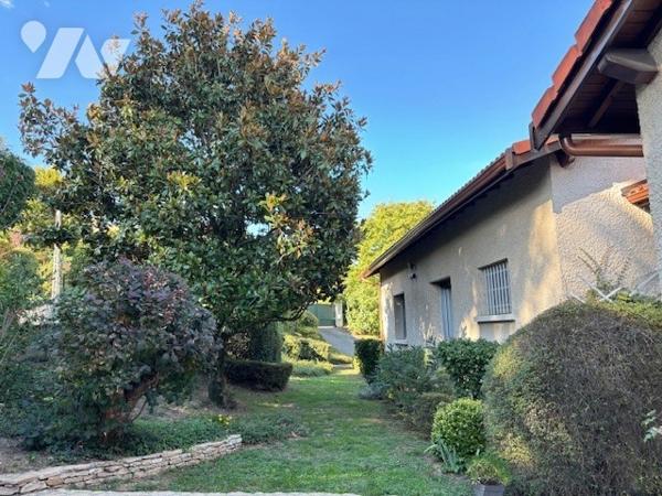 EXCLUSIVITE sur les hauteurs de VERNAISON belle maison de plain-pied de 125 m²