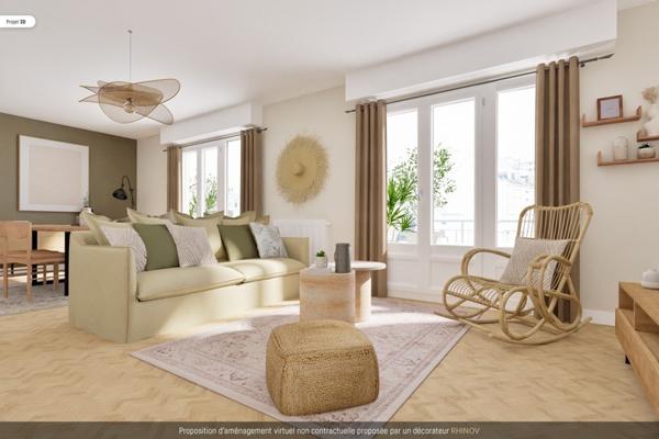 Appartement à vendre |  Tours |  4 pièces | 102 m²