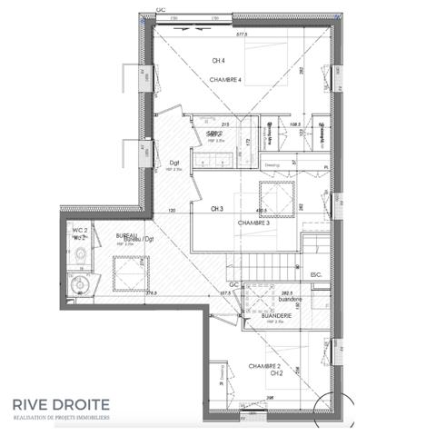 Rennes (35000) RENNES THABOR - UNIQUE - Maison contemporaine 135M2