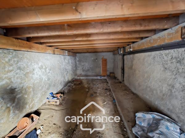 Dpt nièvre (58) - CHATILLON EN BAZOIS - Maison à vendre 3 pièces– 65 m² – Garage – Terrain clos 497 m²