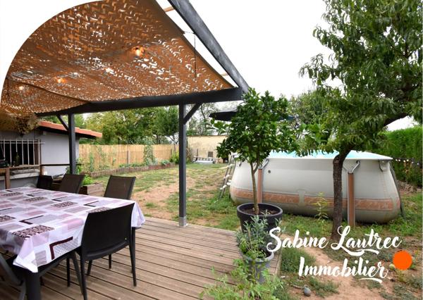 Saint-Juéry (81160) Maison connectée et économe (DPE B) – Terrasse, piscine & dépendance