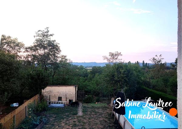 Saint-Juéry (81160) Maison connectée et économe (DPE B) – Terrasse, piscine & dépendance