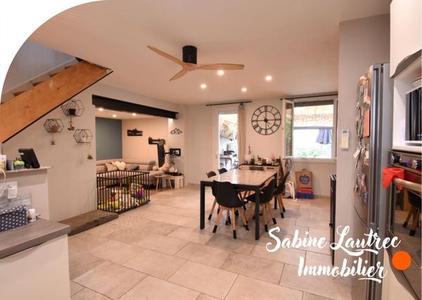 Saint-Juéry (81160) Maison connectée et économe (DPE B) – Terrasse, piscine & dépendance