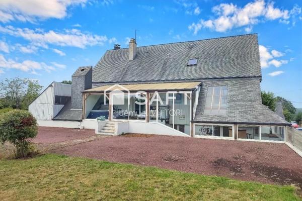 Maison familiale spacieuse avec jardin clos à Saint-Denis-de-Gastines