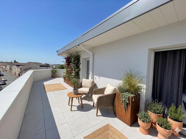 Deux Terrasses Rares au Dernier Etage