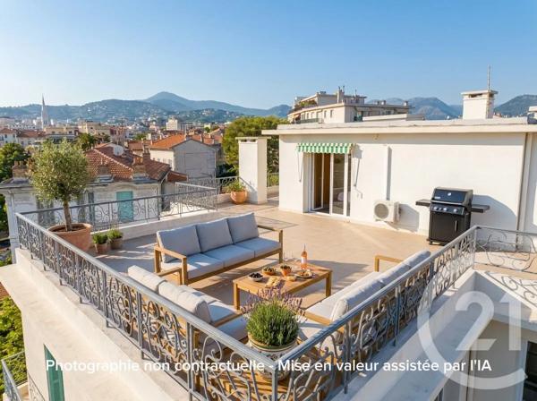 Appartement F4 à vendre  4 pièces - 134,80 m 2   NICE  - 06