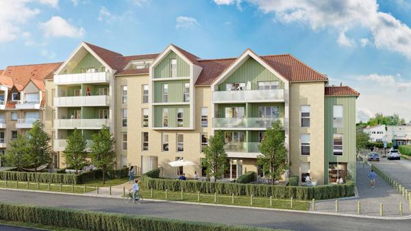 Appartement Stella Plage 1 pièce 28.58 m² jardin de privatif de 25m²