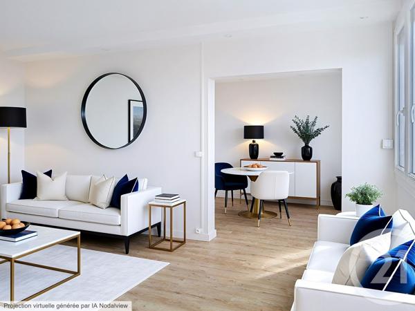 Appartement F3 à vendre  3 pièces - 65,60 m 2   VILLENAVE D ORNON  - 33