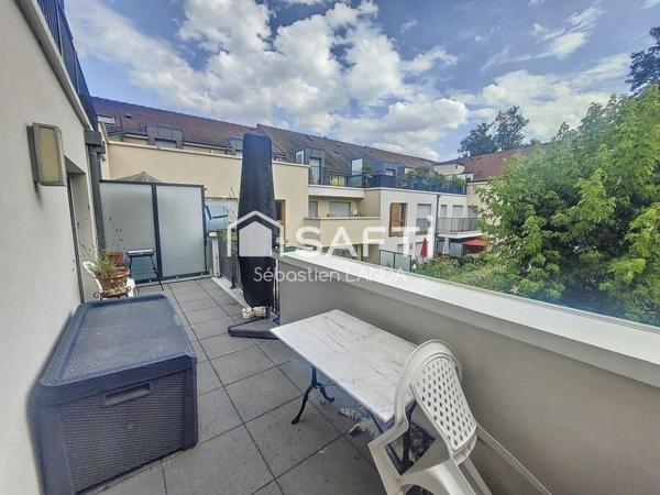 Duplex 3 pièces avec terrasses au cœur du Mesnil-Saint-Denis
