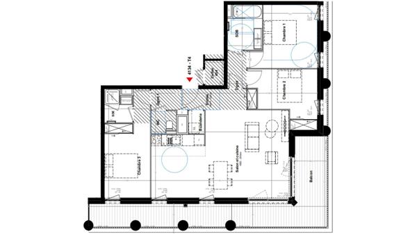 Appartement à vendre 4 pièces 93 m² Lyon 2