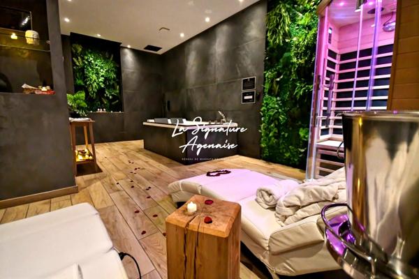 À VENDRE – CONCEPT CLÉ EN MAIN : STUDIO & SPA PRIVATIF AU CŒUR D’AGEN