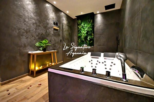 À VENDRE – CONCEPT CLÉ EN MAIN : STUDIO & SPA PRIVATIF AU CŒUR D’AGEN