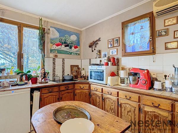 Maison Pourrieres 3 pièce(s) sur beau terrain avec piscine