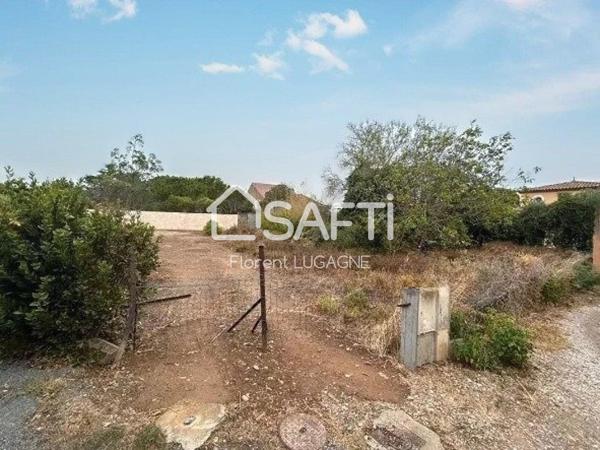 Terrain viabilisé à deux pas du Canal du Midi !