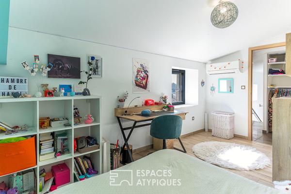 Écrin contemporain sur les remparts d’Étoile-sur-Rhône