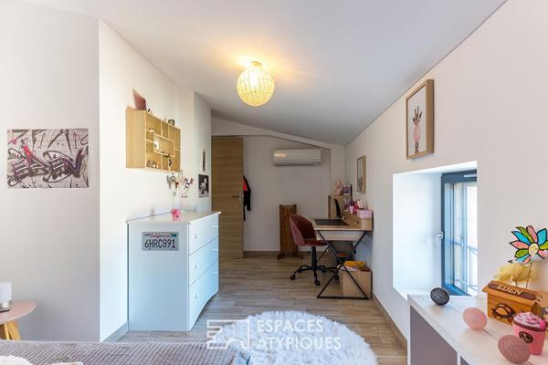 Écrin contemporain sur les remparts d’Étoile-sur-Rhône