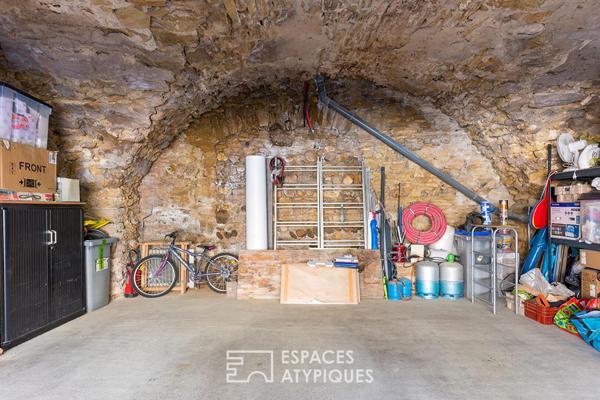 Écrin contemporain sur les remparts d’Étoile-sur-Rhône