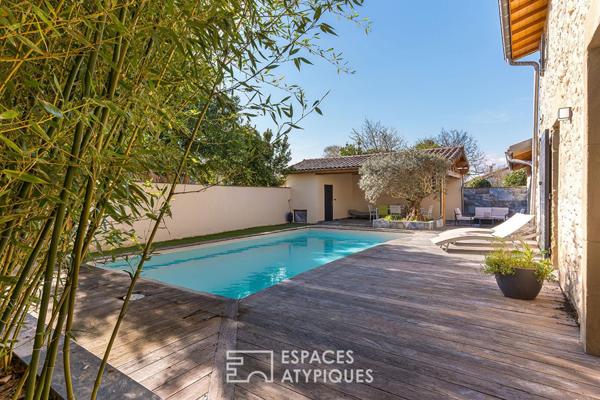 Écrin contemporain sur les remparts d’Étoile-sur-Rhône