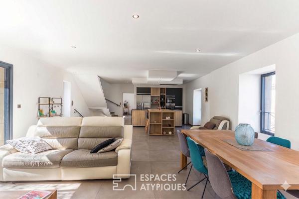 Écrin contemporain sur les remparts d’Étoile-sur-Rhône